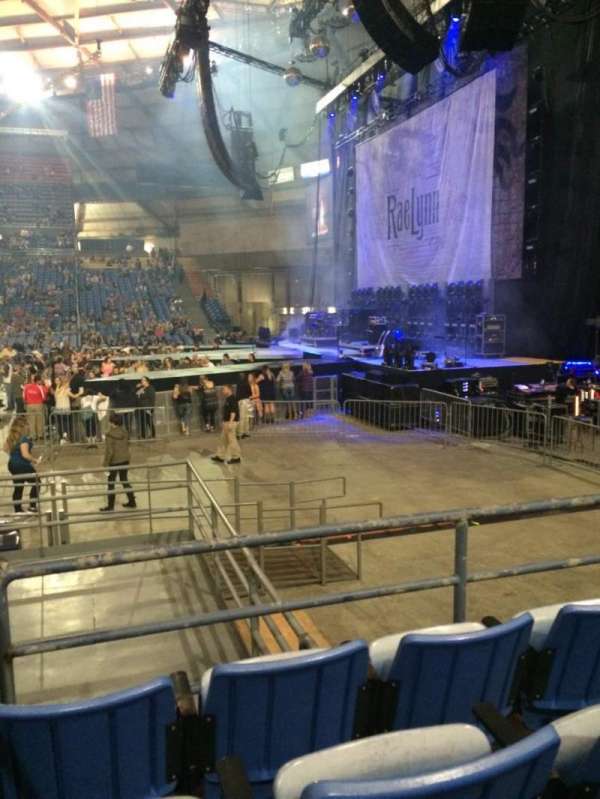 Tacoma Dome, bloc: 9A, rangée: 18, place: 14