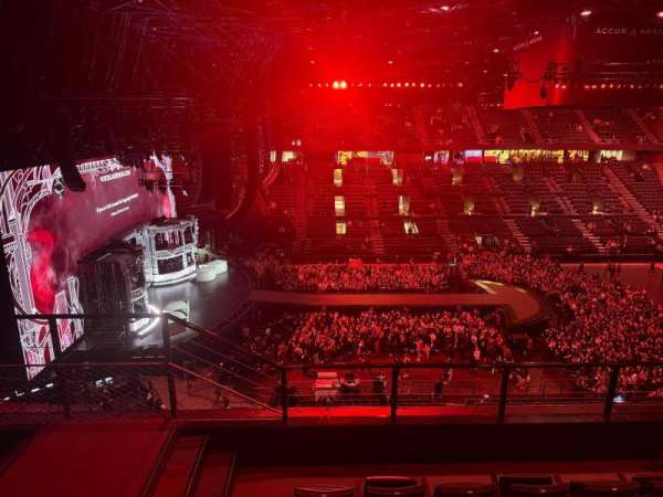 Accor Arena, bloc: Balcon N, rangée: 85, place: 27