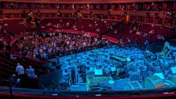 Royal Albert Hall, bloc: West Choir, rangée: 4, place: 109