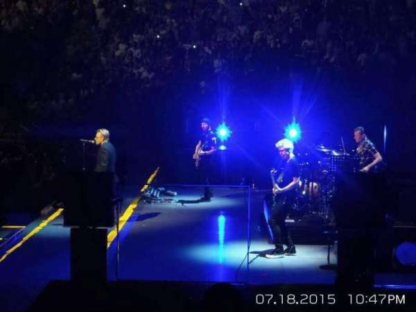 Madison Square Garden, bloc: 109, rangée: 5, place: 13