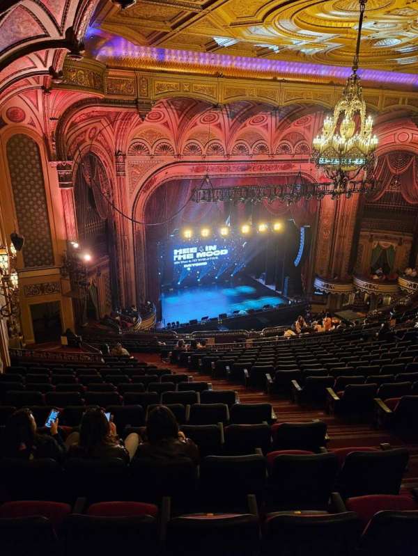 Orpheum Theatre, Los Angeles, bloc: Balcony L, rangée: U, place: 135
