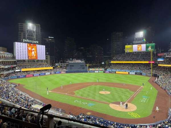 Petco Park, bloc: 202, rangée: 9D, place: 11