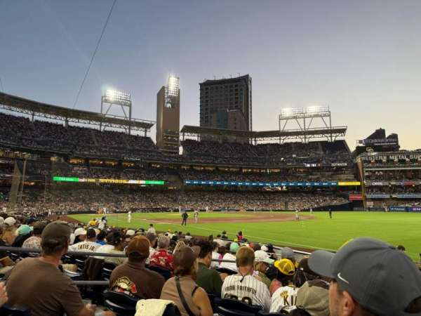 Petco Park, bloc: 119, rangée: 14, place: 6