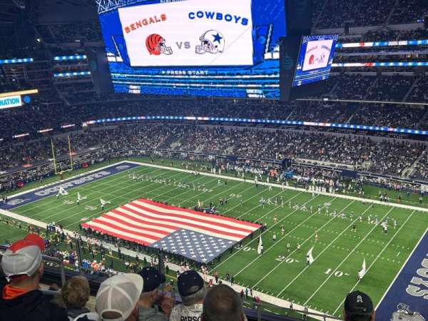 AT&T Stadium, bloc: 438, rangée: 5, place: 15