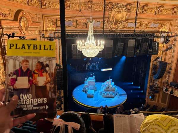 Longacre Theatre, bloc: Balcony L, rangée: E, place: 10