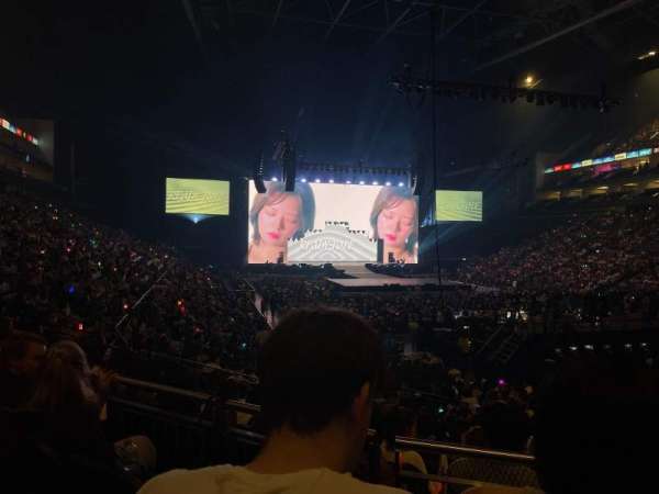 The O2, London, bloc: 105, rangée: Q, place: 155