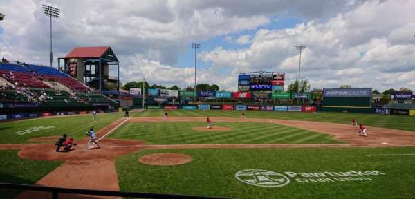 McCoy Stadium, bloc: 4, rangée: C, place: 11