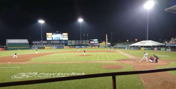 McCoy Stadium, bloc: 9, rangée: B, place: 10