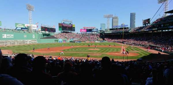Fenway Park, bloc: Loge Box 137, rangée: NN, place: 9