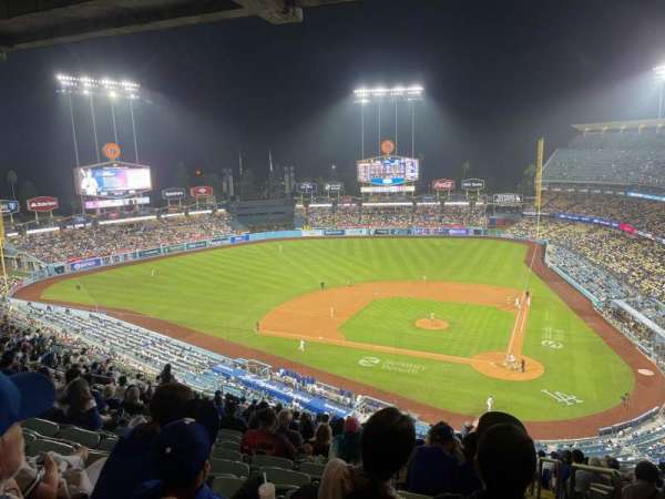 Dodger Stadium, bloc: 9rs, rangée: U, place: 1