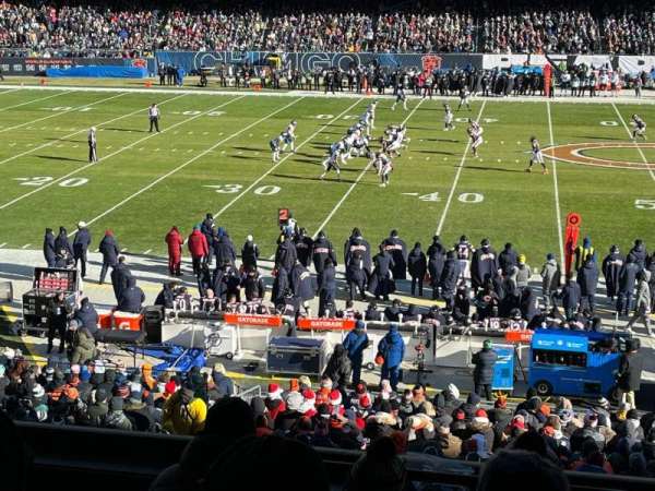 Soldier Field, bloc: 237, rangée: 5, place: 3