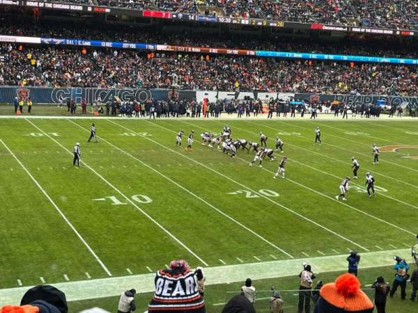Soldier Field, bloc: 214, rangée: 6, place: 15