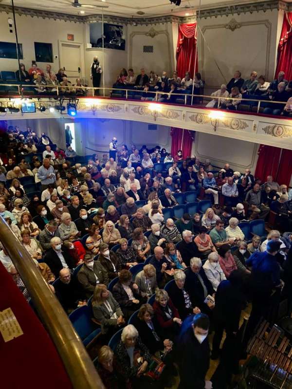 Goodspeed Opera House, bloc: balcony, rangée: AA, place: 38