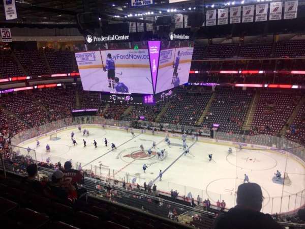Prudential Center, bloc: 131, rangée: 6, place: 8