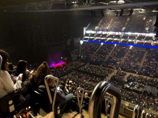 The O2, London, bloc: 405, rangée: P, place: 563