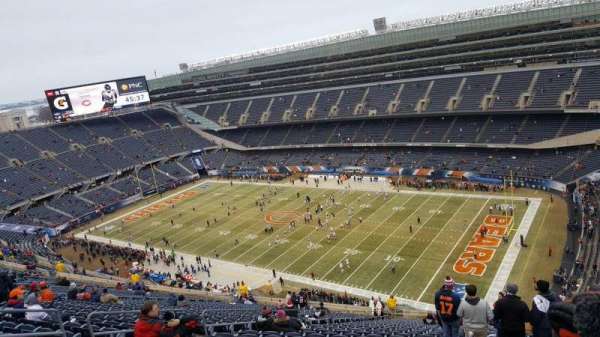 Soldier Field, bloc: 431, rangée: 30, place: 11