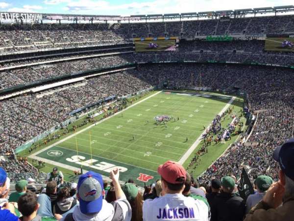 Metlife Stadium, bloc: 347, rangée: 17, place: 18