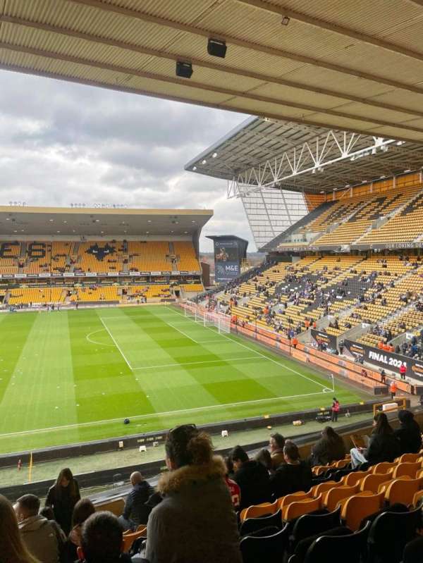 Molineux Stadium, bloc: J4, rangée: M, place: 89