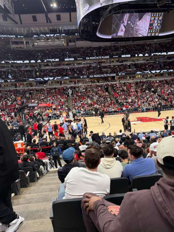 United Center, bloc: 101, rangée: 10, place: 20