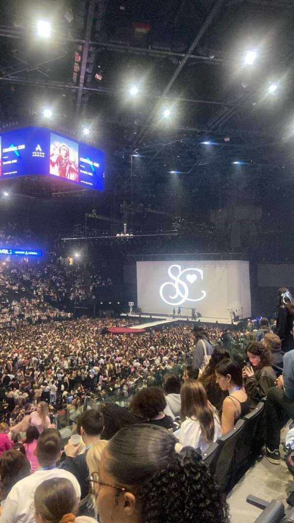 Accor Arena, bloc: Gradin D, rangée: 7, place: 14