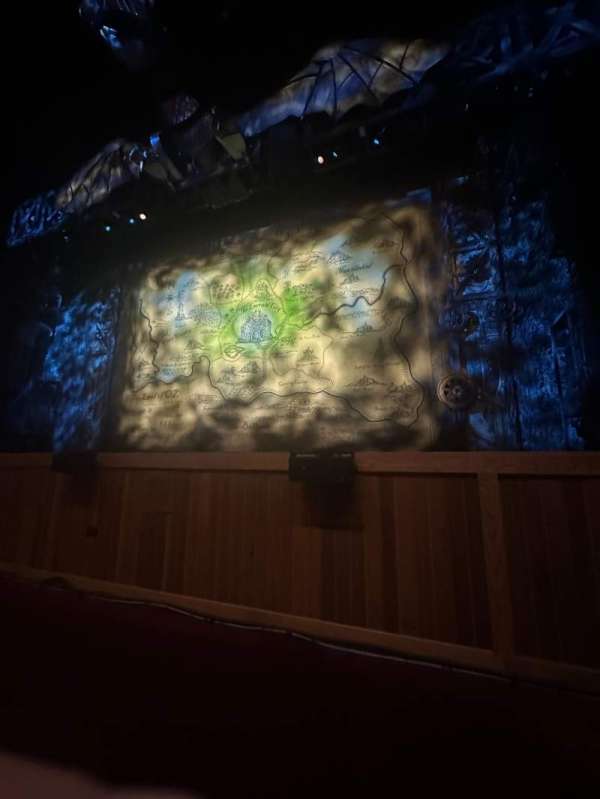 Velma V. Morrison Center for the Performing Arts, bloc: Floor, rangée: AA, place: 3