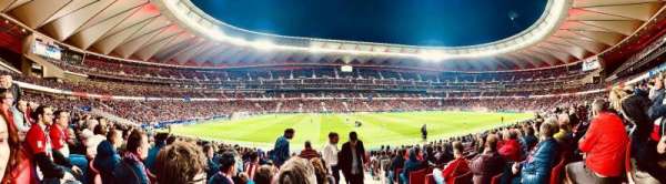 Estadio Metropolitano, Madrid, bloc: 107, rangée: 14, place: 1
