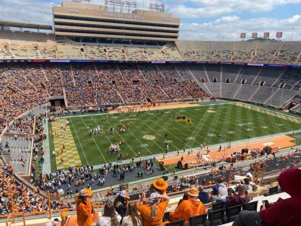 Neyland Stadium, bloc: XX1, rangée: 12, place: 17
