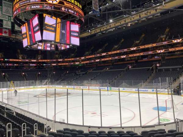 TD Garden, bloc: 19, rangée: 12, place: 14