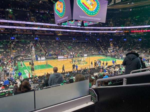 TD Garden, bloc: 145, rangée: B, place: 1