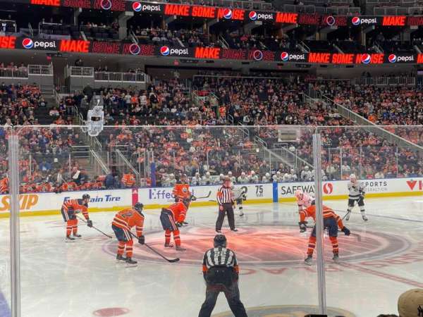 Rogers Place, bloc: 120, rangée: 6, place: 16
