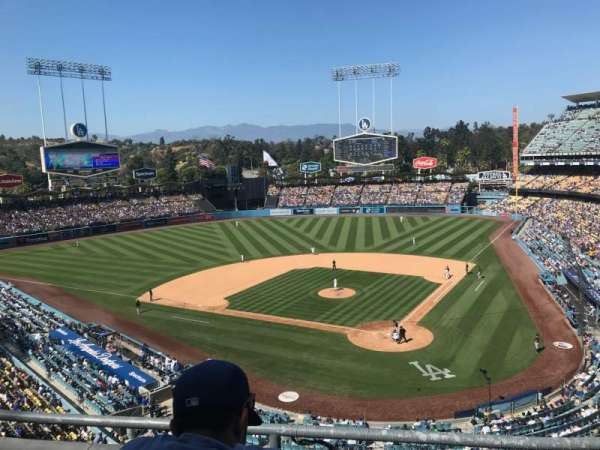 Dodger Stadium, bloc: 5RS, rangée: C, place: 11