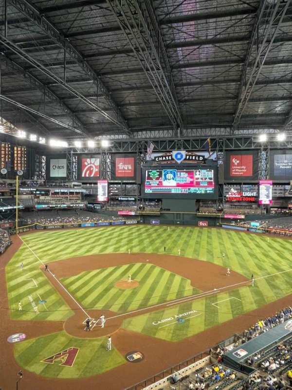 Chase Field, bloc: 314, rangée: 1, place: 8
