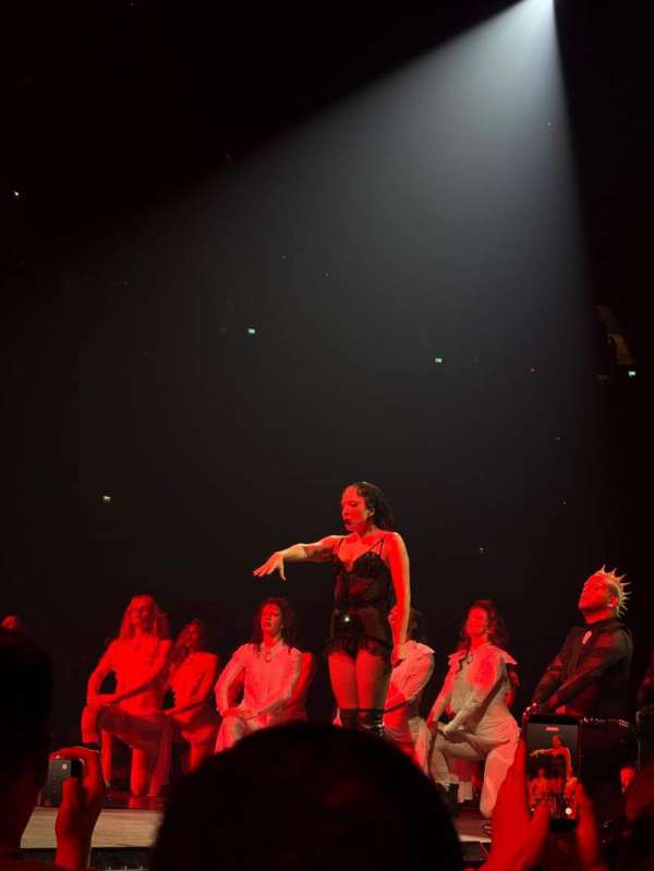 The O2, London, bloc: Floor B1, rangée: C, place: 14