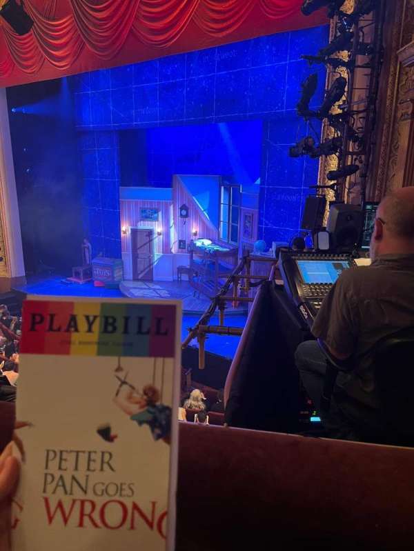 Barrymore Theatre, bloc: Front Mezzanine R, rangée: A, place: 24
