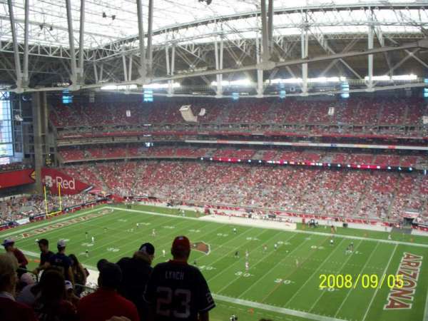 State Farm Stadium, bloc: 438, rangée: 11, place: 6