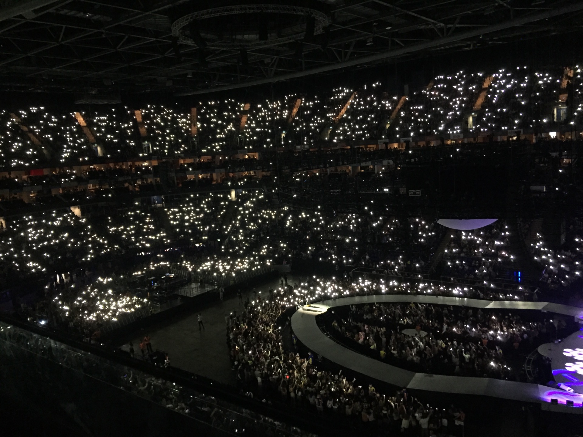 The O2, London Bloc 422 Rangée A 
