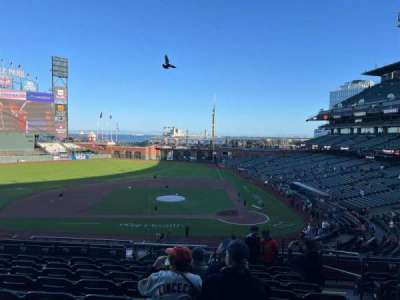 oracle park bloc 221