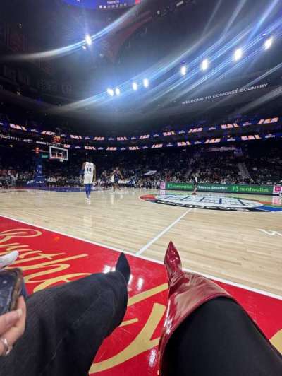 Xfinity Mobile Arena bloc East Floor