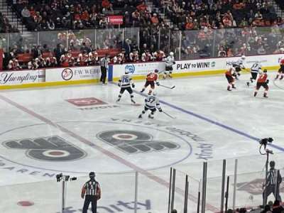 Xfinity Mobile Arena bloc Club J