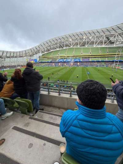 Aviva stadium bloc 326