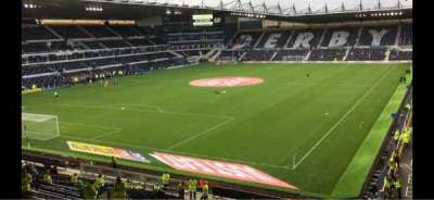pride park bloc Away section