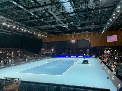 ExCeL London bloc Back groundstand