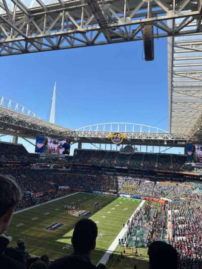 Hard rock stadium bloc 329