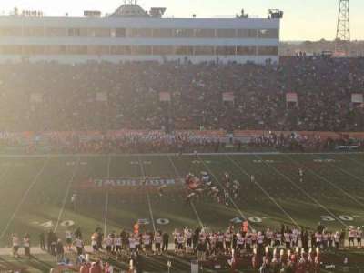 Ladd Peebles Stadium bloc Q