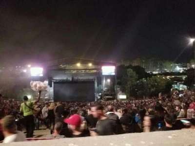 Irvine Meadows Amphitheatre bloc Terrace 11