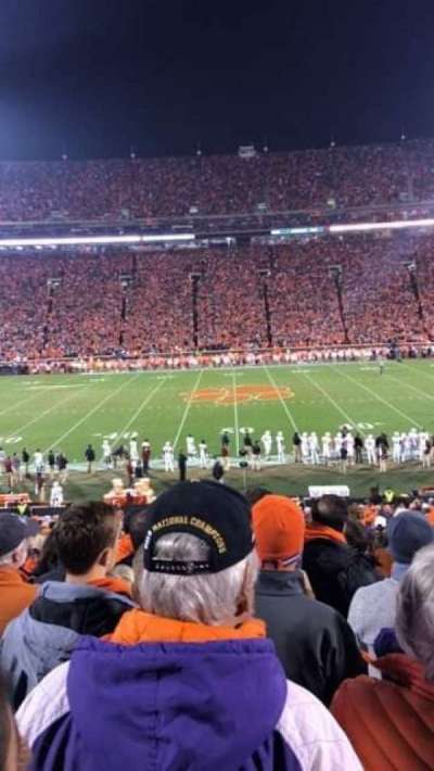 Memorial Stadium, Clemson bloc O