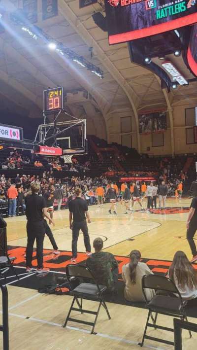 Gill Coliseum bloc E