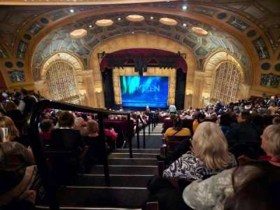 Detroit Opera House bloc Balcony 4