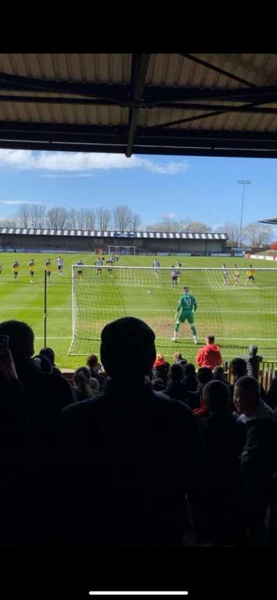 Somerset Park bloc Somerset Road End