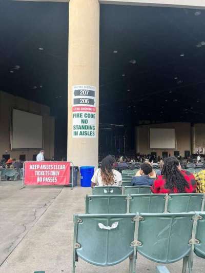 Lakewood Amphitheatre bloc 206